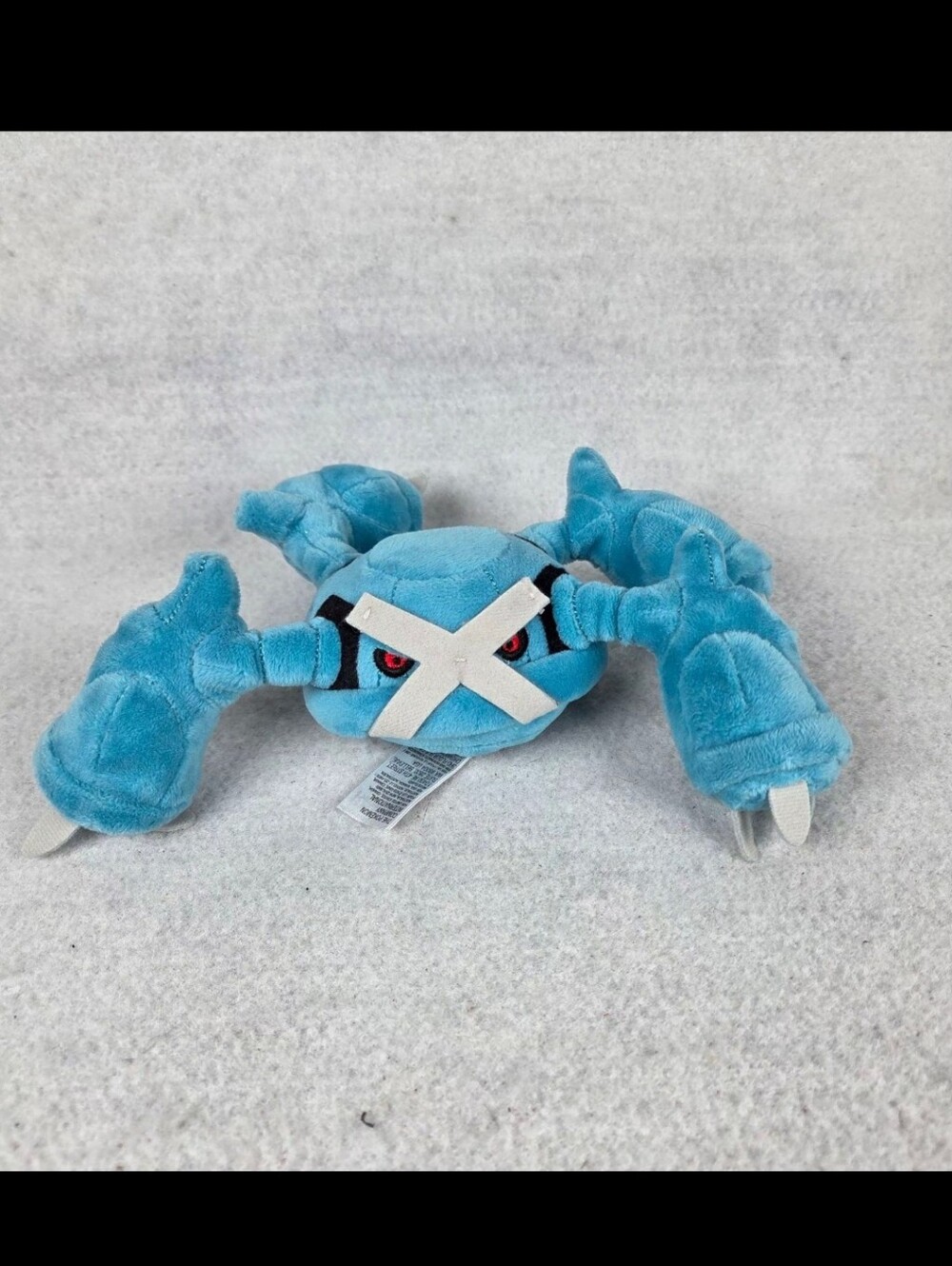 Pokémon Center Metagross Plush 2020 Blue Soft Stuffed Toy Nintendo Game Freak